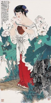 Zhou Yixin 6 アンティーク中国製 Oil Paintings